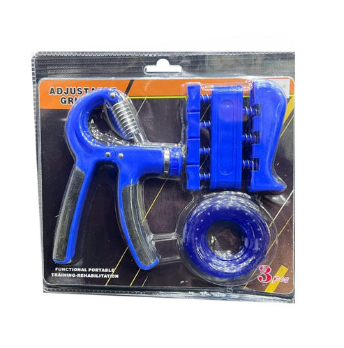 LORDEX – Professional Adjustable Hand Gripper Set for Forearm & Finger Exercise